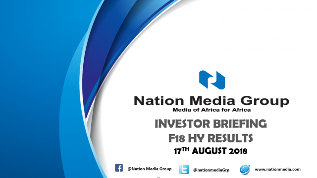 H1 2018 Investor Briefing